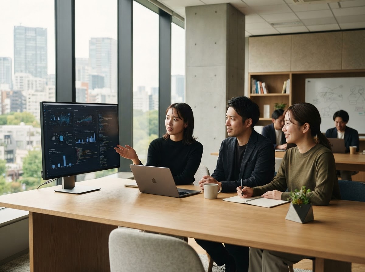 Quantarix AIが解析する複数の市場データストリームのイメージ